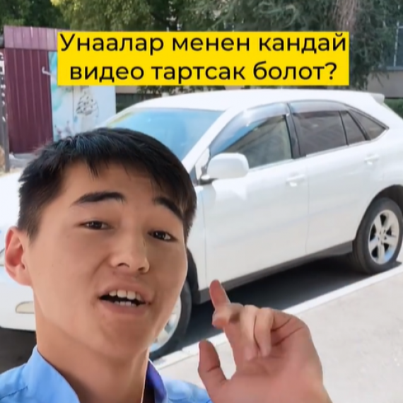 Унаалар менен кандай видео тартсак болот?