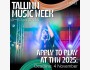 Tallin Music Week Фестиваль в Апреле 2025!