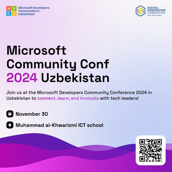  Конференция Microsoft Community в Узбекистане!