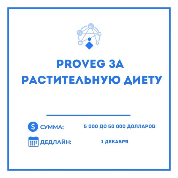 ProVeg за продвижение растительной диеты