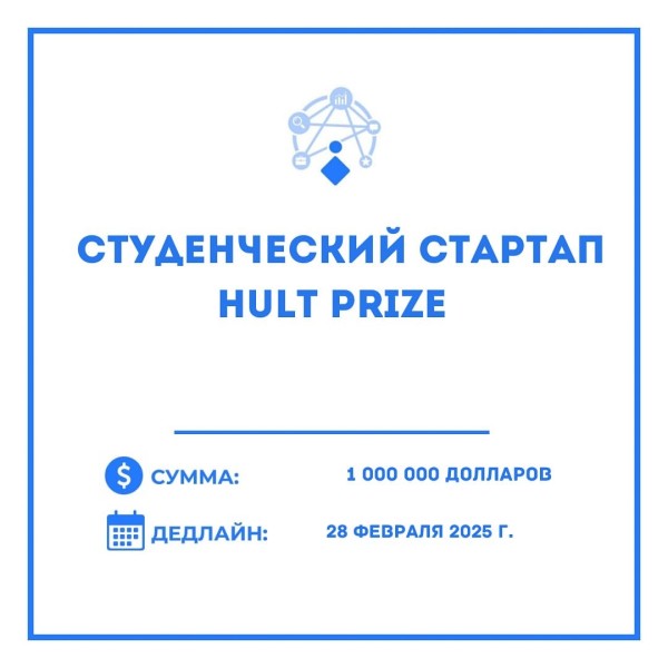 Конкурс студенческих стартапов Hult Prize