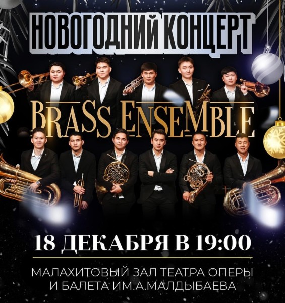 Новогодний концерт Brass Ensemble!