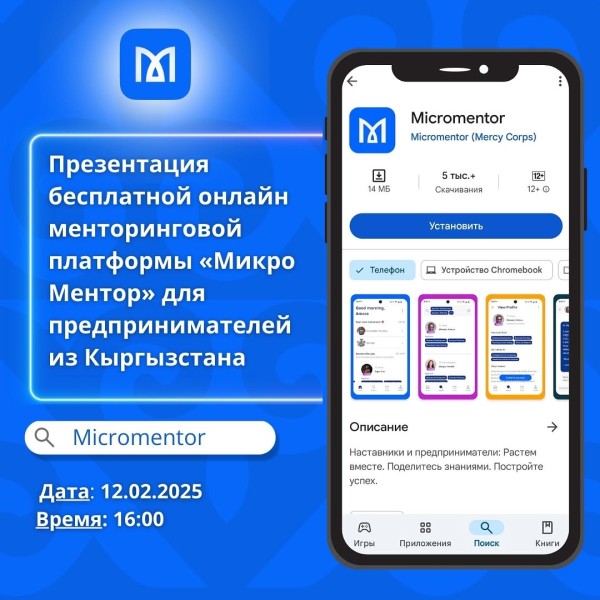 Презентация бесплатной онлайн-менторской платформы “Микро Ментор”