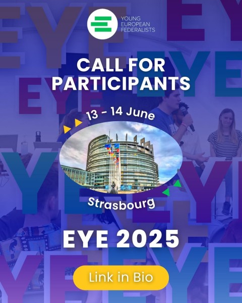 Call for Participants: European Youth Event (EYE) 2025