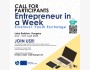 Call for participants Entrepreneur in a Week / Приглашаем участников Предприниматель за неделю