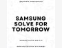 🚀 Samsung Solve for Tomorrow – конкурс для будущих новаторов!