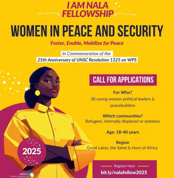 🚨 I AM NALA 2025 Fellowship for Women in Peace and Security 🚨