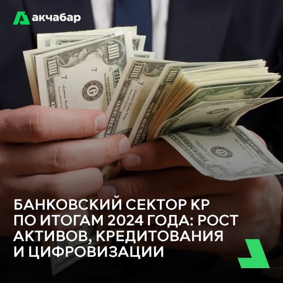 Банковский сектор КР по итогам 2024 года: рост активов, кредитования и цифровизации