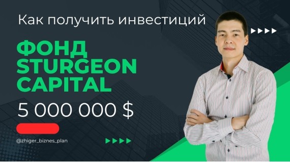 Привлечение инвестиций от Фонда Sturgeon Capital